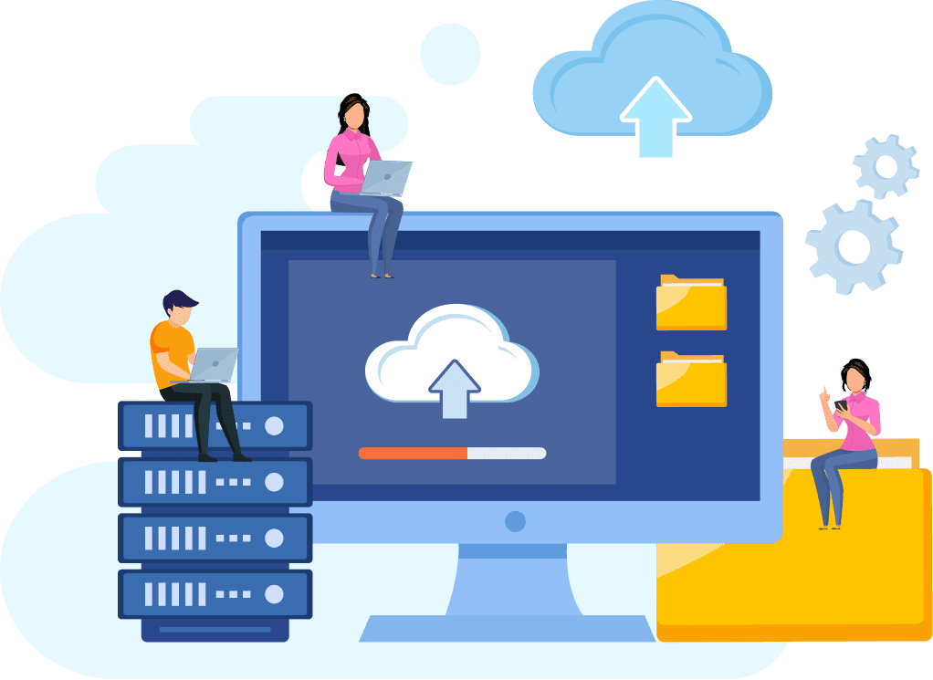 Cloud Computing Illustration Cloud Computing Illustration