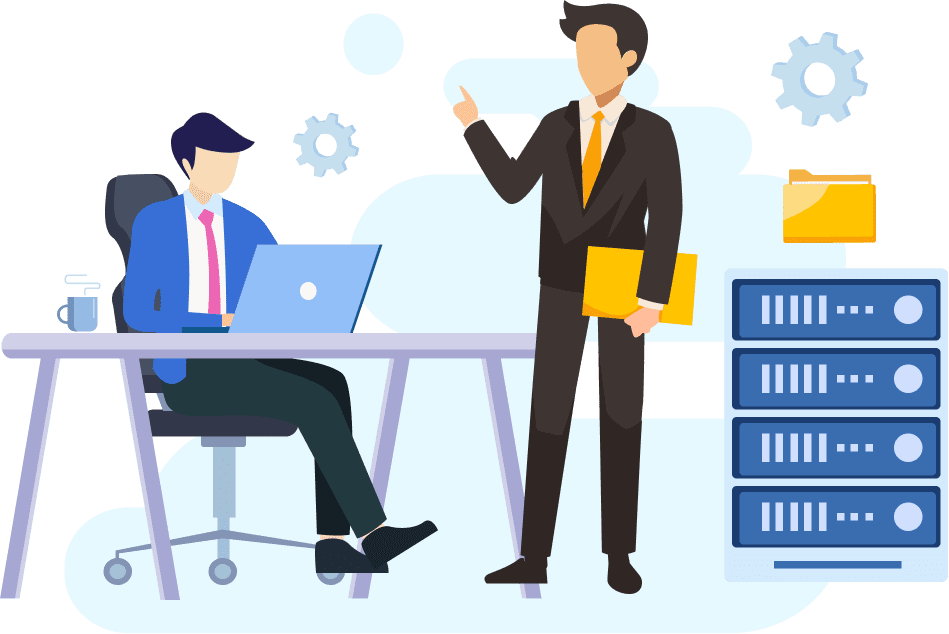 Office Meeting Illustration